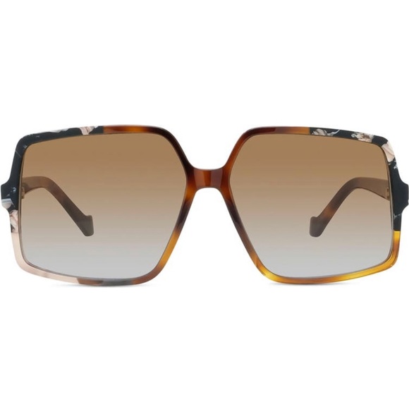 Loewe 61mm Geometric sunglasses NEW w case AUTHENTIC - Picture 2 of 16